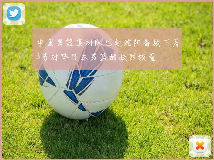 中国男篮集训队已赴沈阳备战下月3号对阵日本男篮的激烈较量